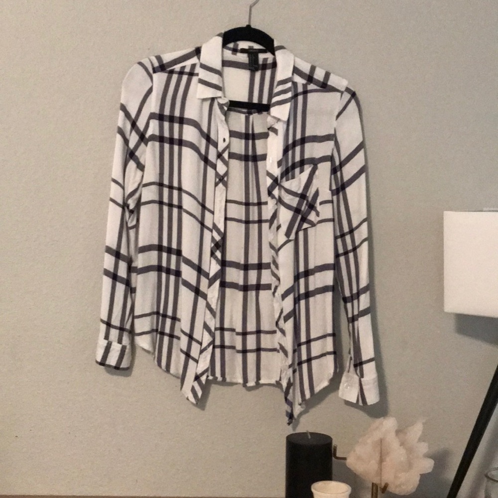 FOREVER21 | Plaid Button Up